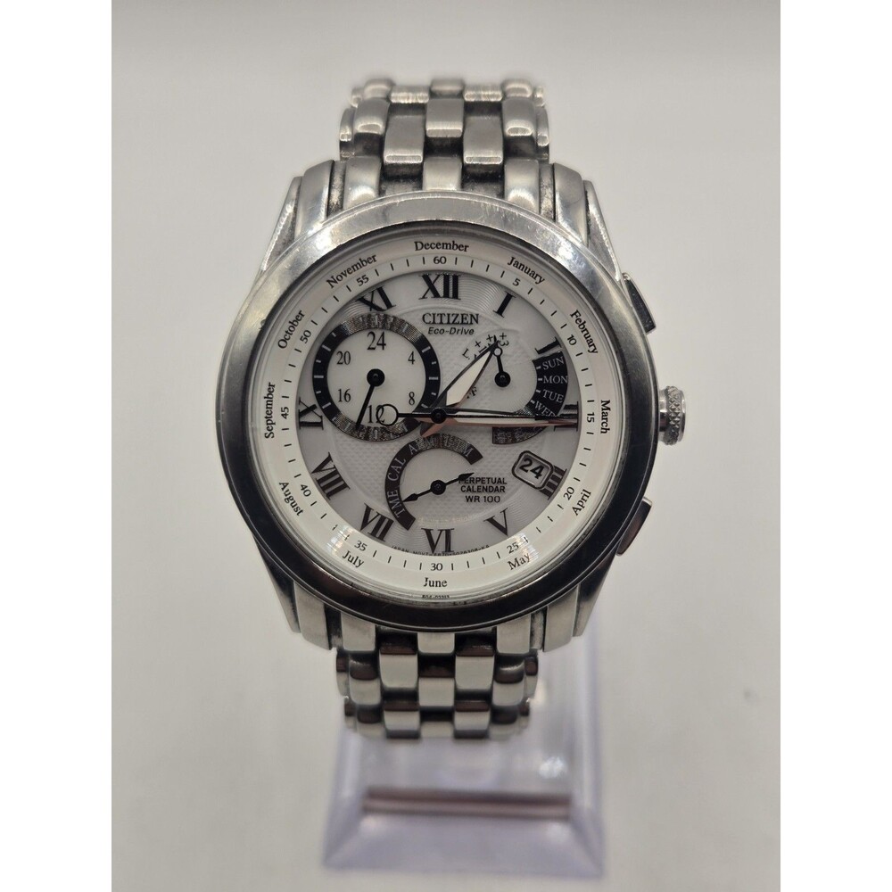 Citizen Men’s Eco Drive Calibre 8700 Perpetual Calendar 39mm Watch BL8000-03A.